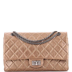 Chanel 226 Reissue 2.55 Flap Bag Quilted Aged Calfskin